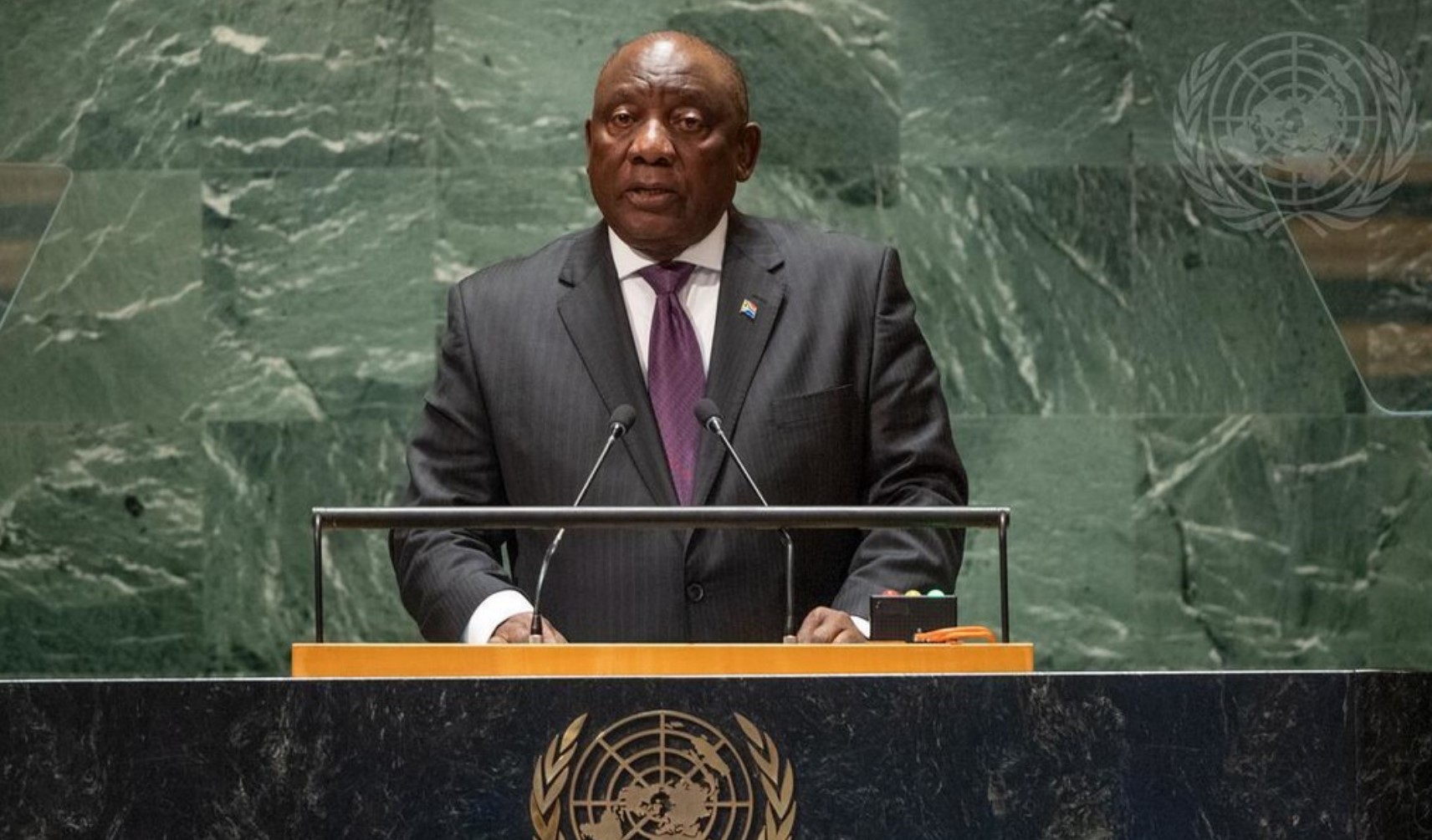 Presidente de Sudáfrica, Cyril Ramaphosa.