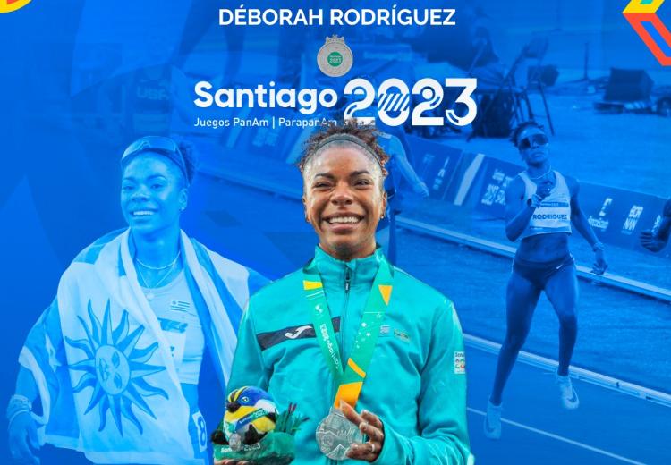 Déborah Rodríguez. Imagen tomada de la Secretaría Nacional del Deporte